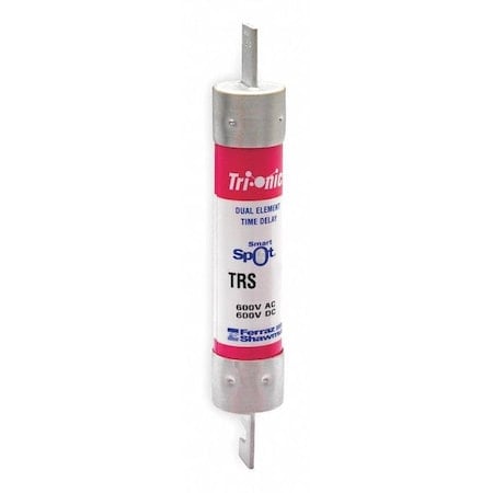 UL Class Fuse, RK5 Class, Time-Delay, 90A, 600V AC, Indicating MPN:TRS90RID