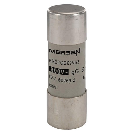 Midget Fuse, 63A, 690V AC, 120kA MPN:Y215646