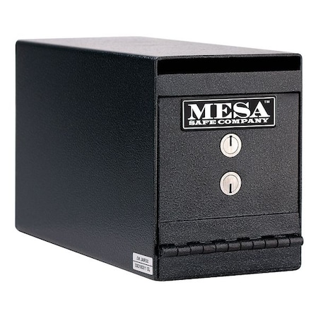 Drop Slot Depository Safe with Dual Keyed 22 lb, 0.2 cu ft, Steel MPN:MUC2K