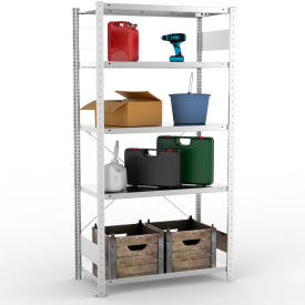Meta Storage 6 Shelf Clip S3 Standard Duty Boltless Shelving Starter 36