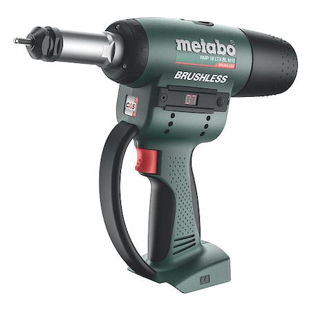 Rivet Tool, 0.375 in L, 18 V DC MPN:NMP 18 LTX BL M10 bare MB