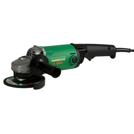 AngleGrinder, 5inDia, 10, 600RPM, 11A MPN:G13SC2Q9M