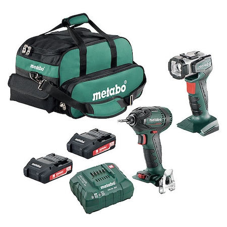 Cordless Combination Kit, 18.0V, 2 Tools MPN:SSD 18 LTX 200 BL, ULA 14.4-18