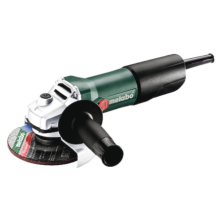 Angle Grinder, 5 in, 4-1/2 in Dia, 11, 500 RPM MPN:W 850-125
