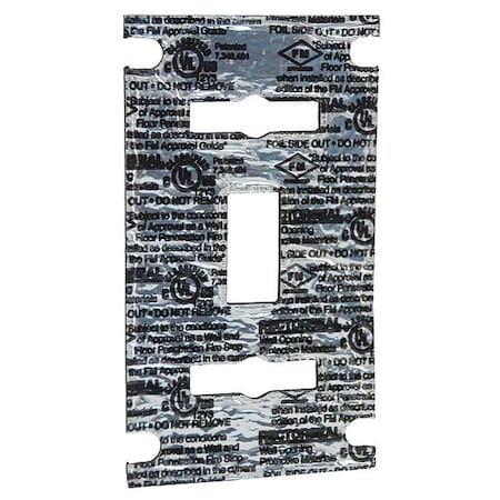 Single Fire Barrier Gasket, 4
