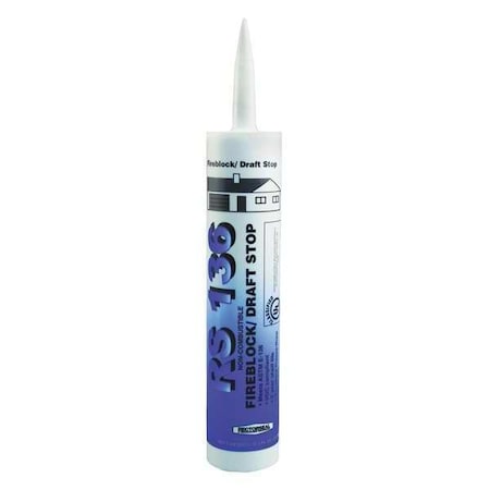 Fire Barrier Sealant, Tube, 10.3 oz. MPN:66408