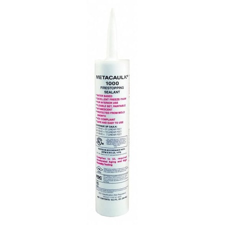 Fire Barrier Sealant, Caulk Gun, 10.3 oz. MPN:66640