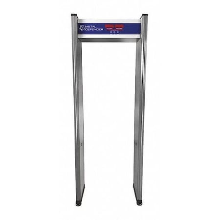 Metal Detector, Walk-Through, Gray, 10 Hz MPN:MD-1