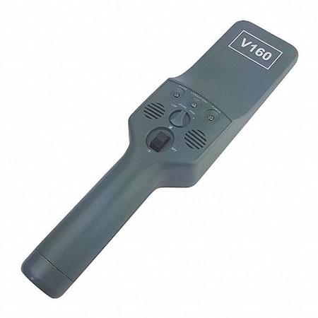 Metal Detector, Hand-Held, Black, Plastic MPN:MD-160