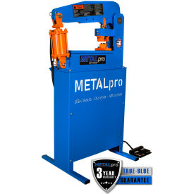 METALpro 40 Ton Ironworker With Footswitch And Open Work Station 1 Phase 110 Volt MP4000