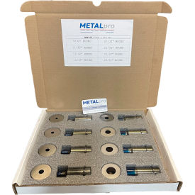 METALpro Starter Bolt Hole Set 9/32 11/32 13/32 15/32 17/32 21/32 25/32 29/32 Round MP4146