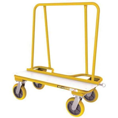 Weld Frame Resid Drywall Cart, 2000 lbs. MPN:I-BMD2131YGR