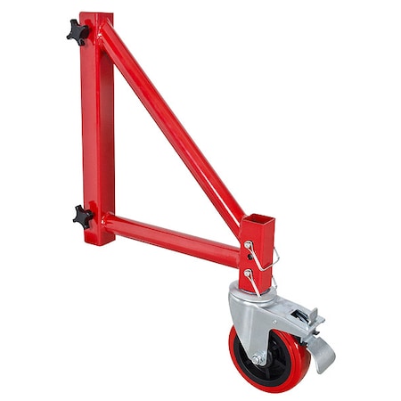 Outrigger Kit, 17-1/2 in.L, Steel, Plastic MPN:I-BMSO4