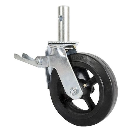 Scaffold Caster, 8inLx3-3/4inWx13-1/2inH MPN:M-MBC8