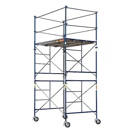 Scaffold Tower, Steel, 2, 300 lb Load Capacity, 10 ft Platform Height MPN:M-MRT5710-A