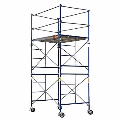 Scaffold Tower 14 ft 6 H with Casters MPN:M-MRT5710-A