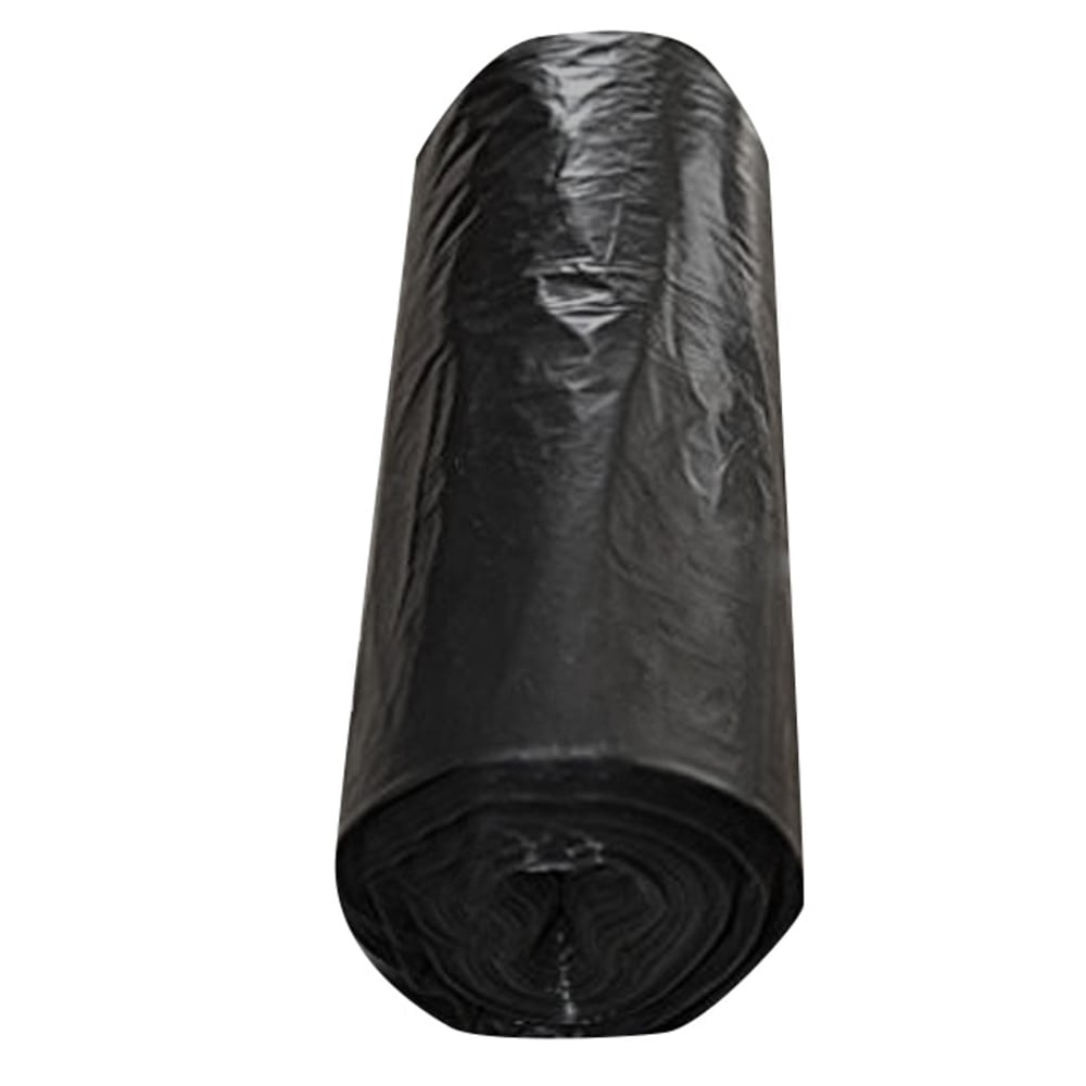 Pinnacle Trash Can Liners, 55 Gallons, 43in x 48in, Black, Case Of 150 (Min Order Qty 2) MPN:PT434822B