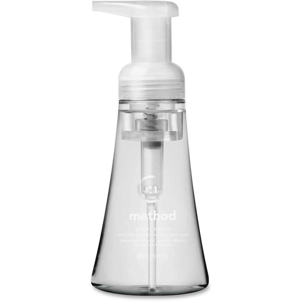 Method Antibacterial Foam Gel Hand Wash Soap, Sweet Water Scent, 10 Oz Bottle (Min Order Qty 11) MPN:00361