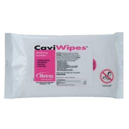Disinfecting Wipes, 7 x 9