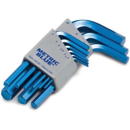 9 Piece Metric L-Shape Hex Key Set, UST195587 MPN:UST195587