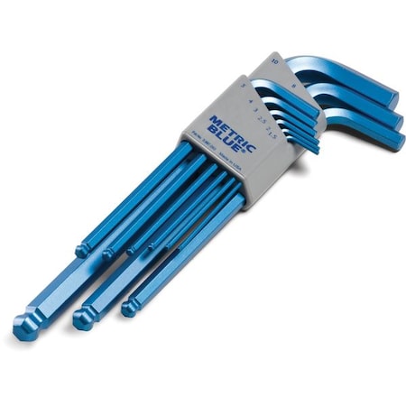 9 Piece Metric L-Shape Hex Key Set, UST197716 MPN:UST197716