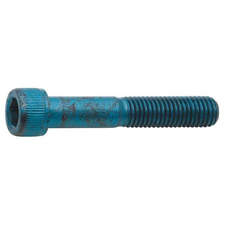 M8-1.25 Socket Head Cap Screw, Socket, Metric Blue Alloy Steel, 65 mm Length, 25 PK MPN:UST176258