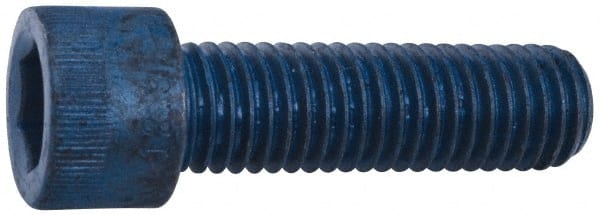 Hex Socket Cap Screw: M16x2, 100.00 mm Length Under Head, 12.9 Alloy Steel, Metric Blue Finish MPN:UST176306
