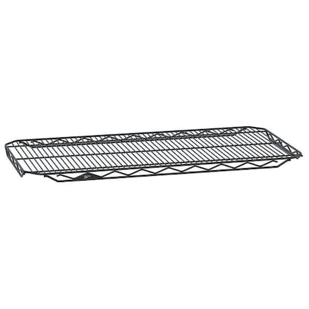 Wire Dsply Shelf, 14x48in, LdCap 300lb, PK4 MPN:1448QBL-4