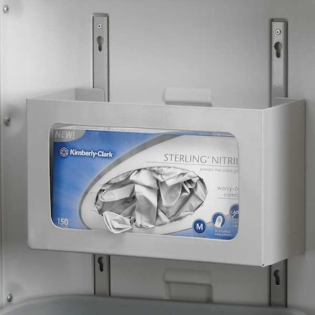 Glove Box Holder, White, 10-1/8 In. L MPN:FL236