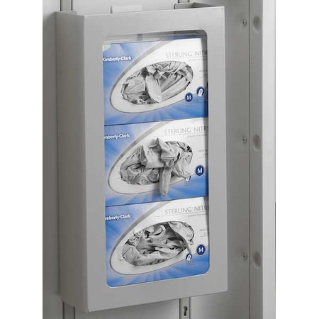 Glove Box Holder, White, 18-3/8 In. W MPN:FL237