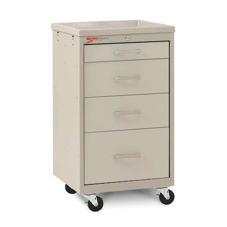 Compact Cart, Steel/Polymer, Light Taupe MPN:MBC1210TL-LB