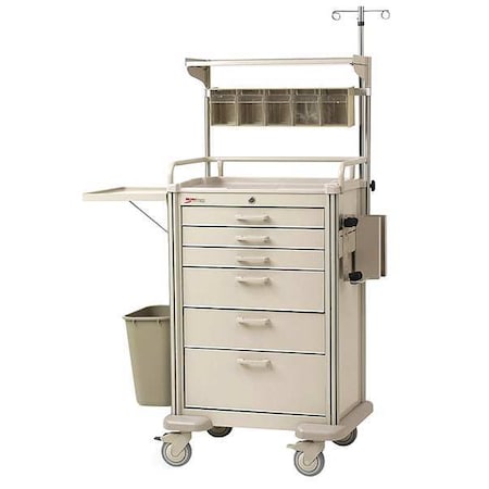 Anesthesia Cart, Lt Taupe, H 44xW34 1/4 MPN:MBP3210ANES2