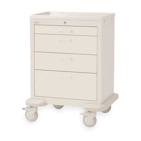 Medical Cart, Steel/Polymer, Light Taupe MPN:MBX1210TL-LB