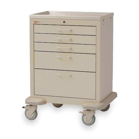 Medical Cart, Steel/Polymer, Lt. Taupe MPN:MBX3110TL-LB