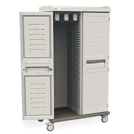 CatheterCab, Taupe, Polymr, Mobile, 0Shelves MPN:SXRD76MCATH1