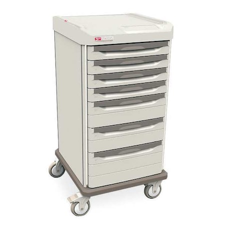 Nurse Server Cart, Polymer, Light Taupe MPN:SXRS43CM3