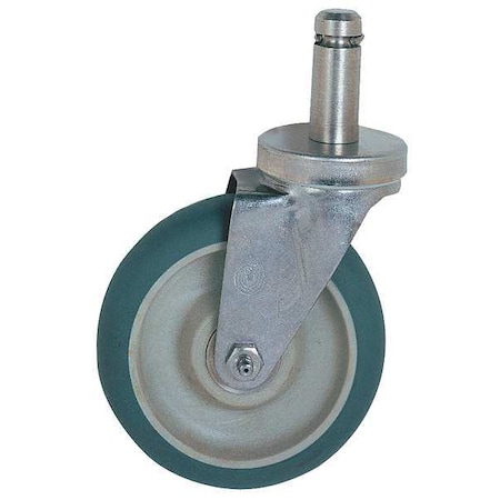 Swivel Stem Caster, H 5 In, w/Donut Bumper MPN:5MDXA