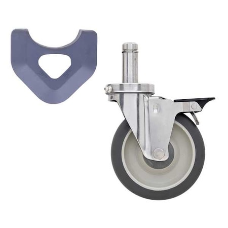 Swivel/Brake Stem Caster MPN:5MPBXGSA