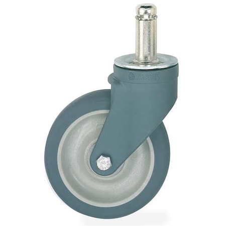 Stem Caster, 5 in Dia, Polyurethane, 300lb MPN:5PC