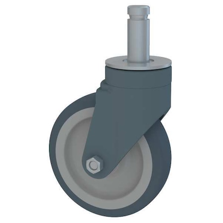 Rigid Stem Caster, H5 In, 24 In Channel, PR MPN:5PCRX-24