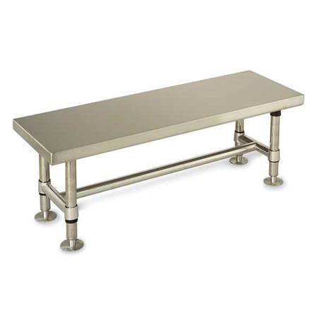 Cleanroom Gowning Bench, 36 In MPN:GB1636S