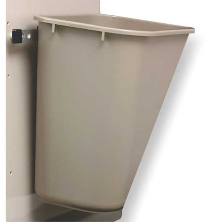 Waste Container, 20 qt., Taupe MPN:MBA221