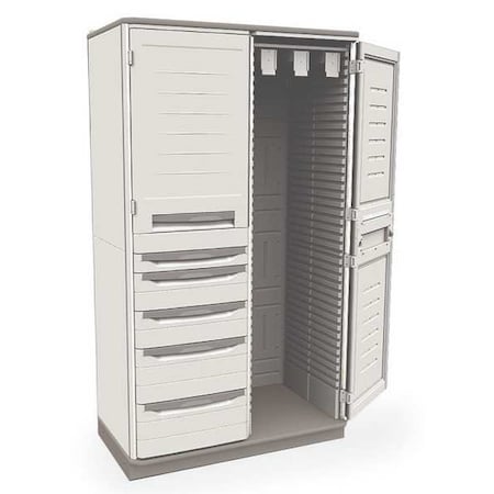 CatheterCab, Polymr, Stationary, 3Shelves MPN:SXRD72SCATH2