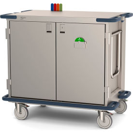 Metro® CaseVue™ Surgical Case Cart w/ Solid Doors 45-1/2
