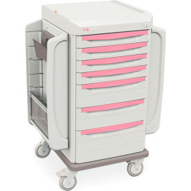 Starsys Bedside Cart with 7 Drawer 34-1/8