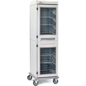 Starsys® XD Extra Deep Mobile Supply Cabinet Clear Doors Non-Lock 22-11/16