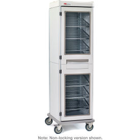 Starsys® XD Extra Deep Mobile Supply Cabinet Clear Doors Code Lock 22-11/16