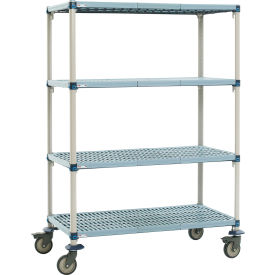 Metro® MetroMax Q Shelf Truck w/4 Shelves 1000 lb. Capacity 60