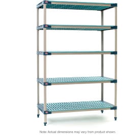 Metro® MetroMax 4 5 Shelf Polymer Shelving Unit Starter 30