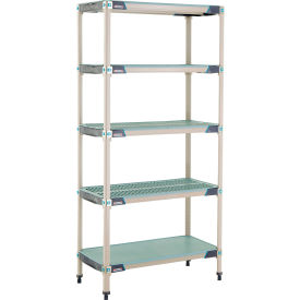 MetroMax® i 5 Shelf Shelving Unit w/Bottom Shelf Starter35-3/4